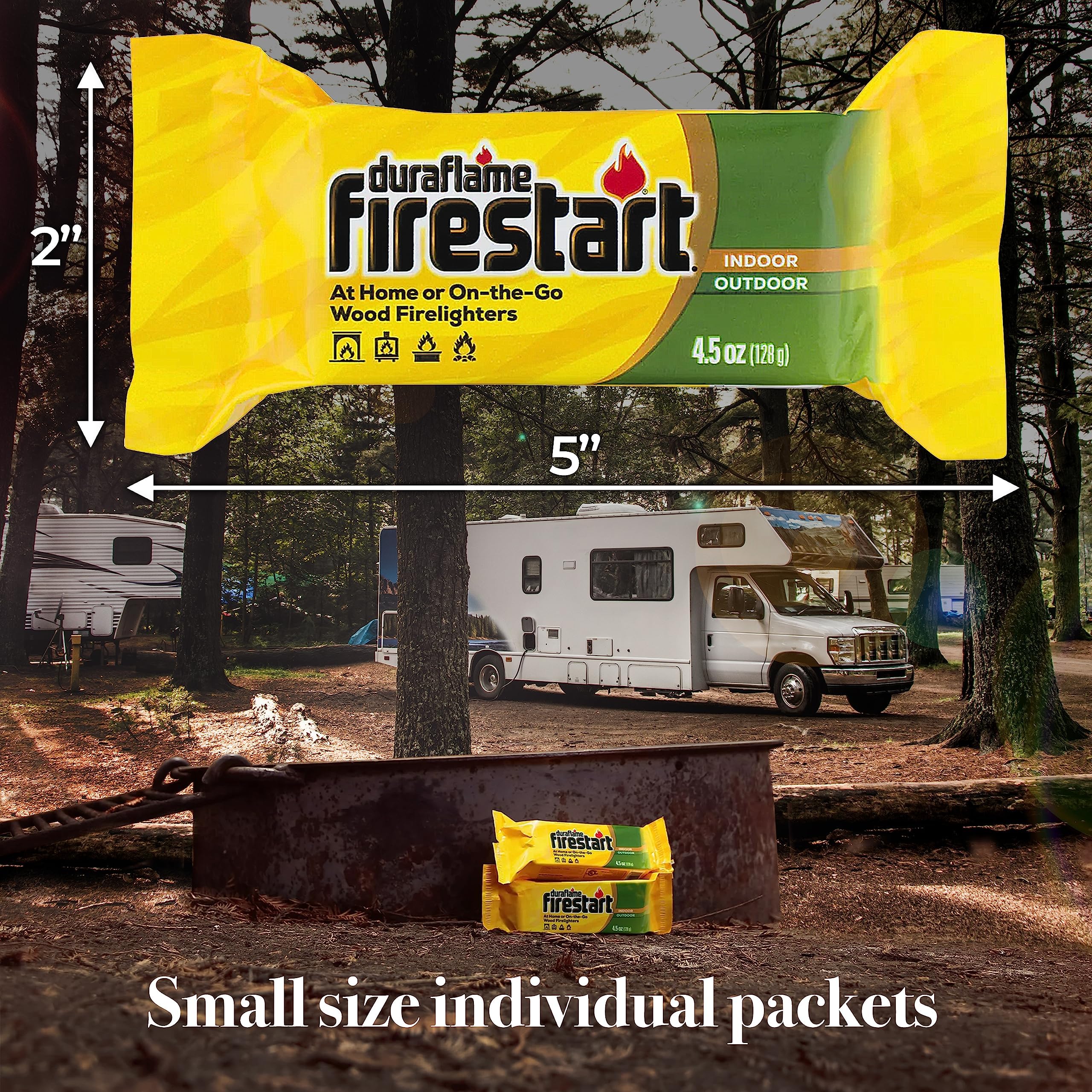 Duraflame Fire Starter for Indoor and Outdoor Use - Quick Ignition Logs for BBQ, Fireplace, Fire Pit and Campfires (24 Pack) - Image 4