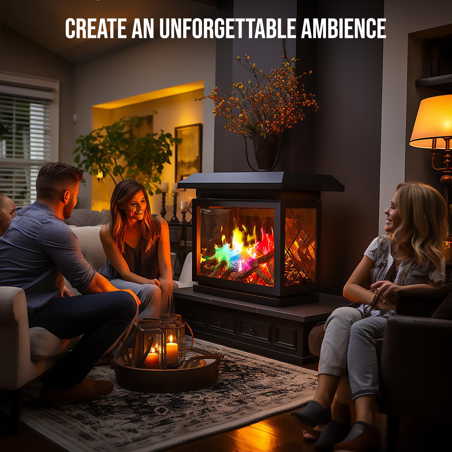 Fire Dazzle Fire Color Changing Packets for Fire Pit - 12 Pack Color Packets, Flame Changer for Fire Pit and Campfires - Camping Games Accessories for Kids and Adults - Image 6